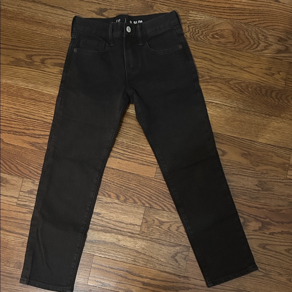 GAP boys black Slim Jeans